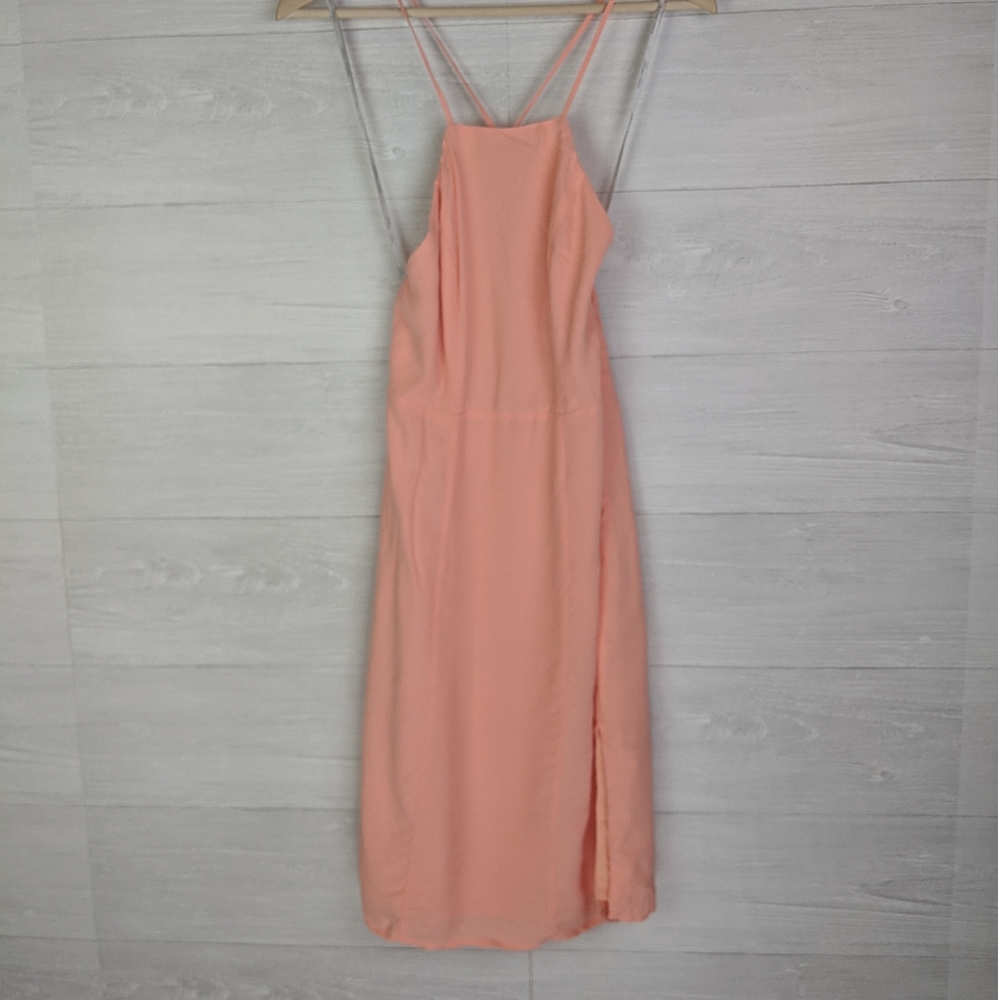 NWT Lovers + Friends Peach Apricot Dress